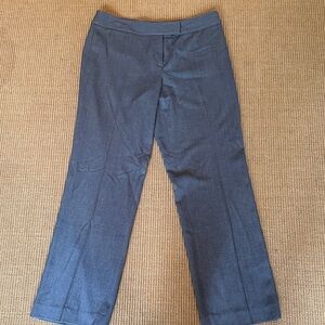 Anne Klein Navy Straight Leg Pants